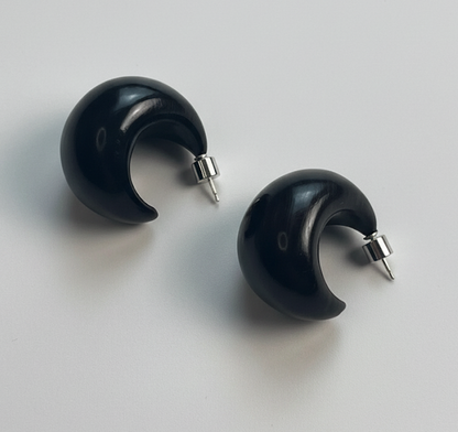 Grove Glam | Purple sandalwood Earrings