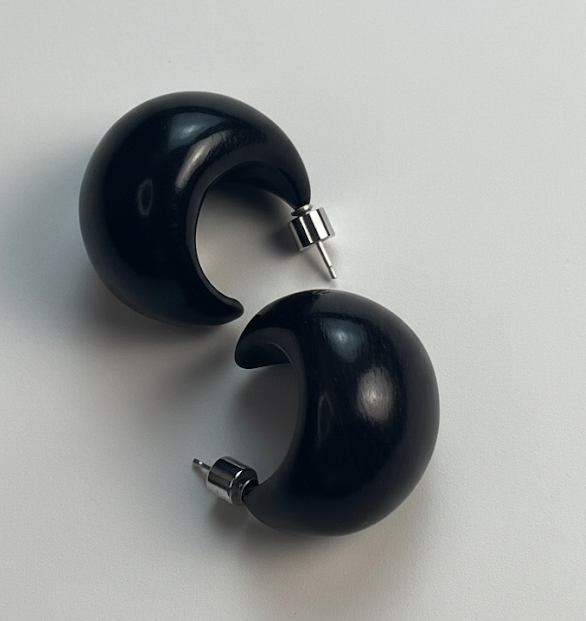 Grove Glam | Purple sandalwood Earrings