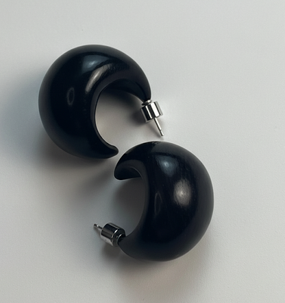 Grove Glam | Purple sandalwood Earrings