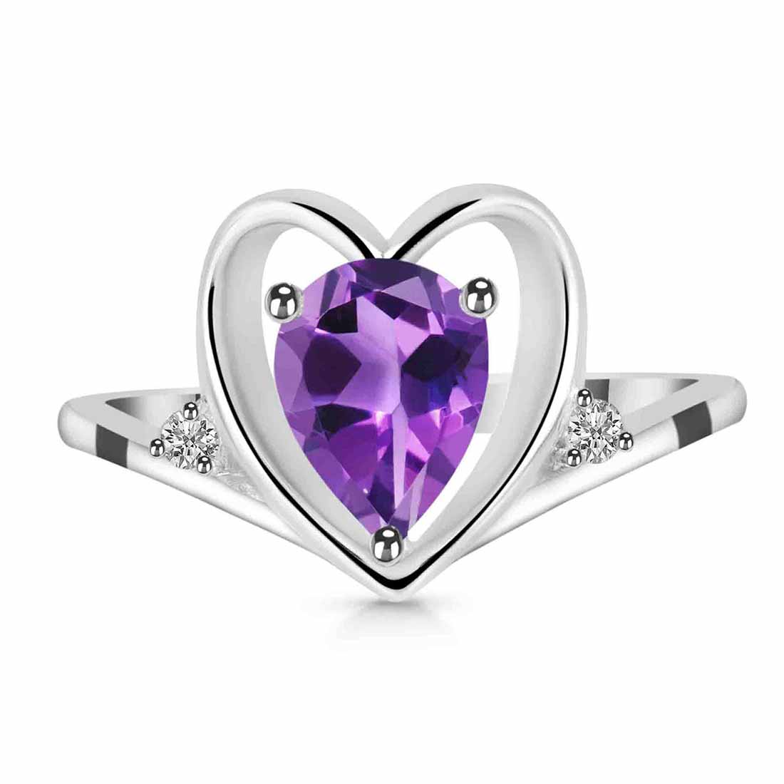 Lilura Heart Rings - Lesedi Jewels