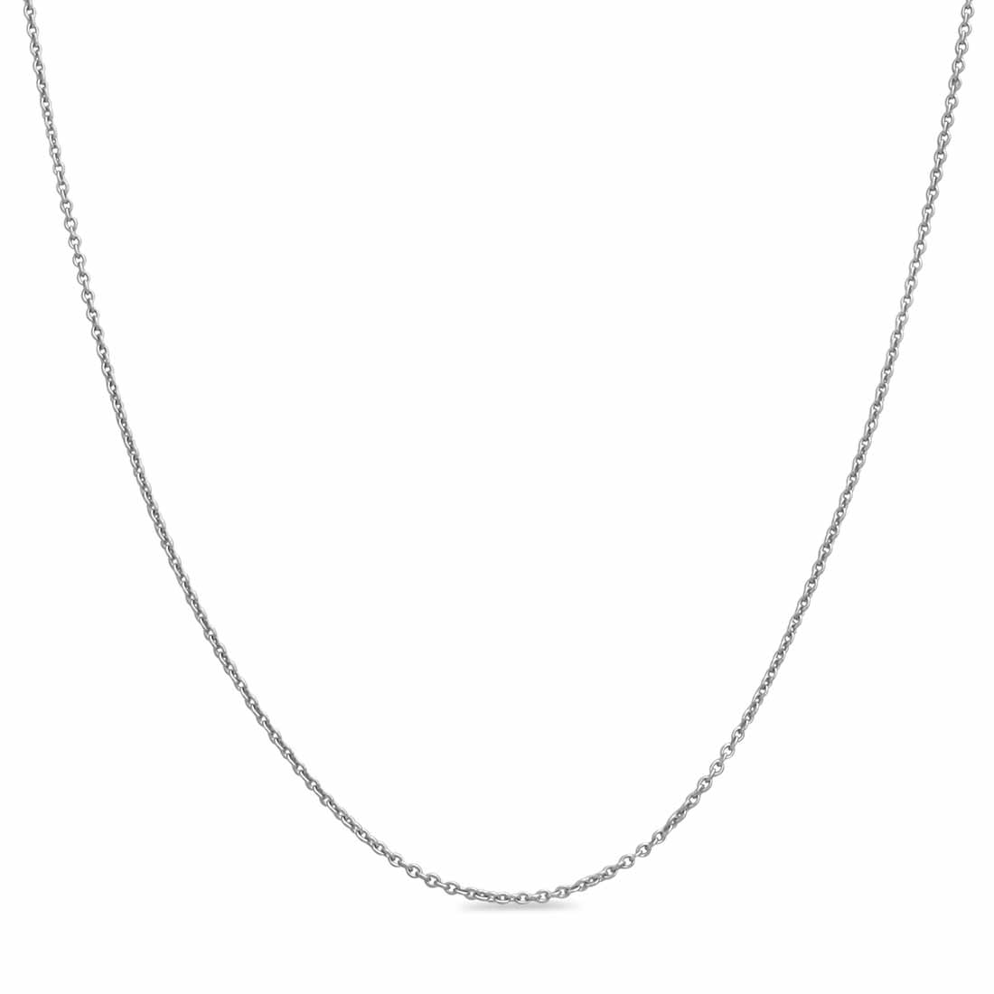 Plain Silver Necklace - Lesedi Jewels